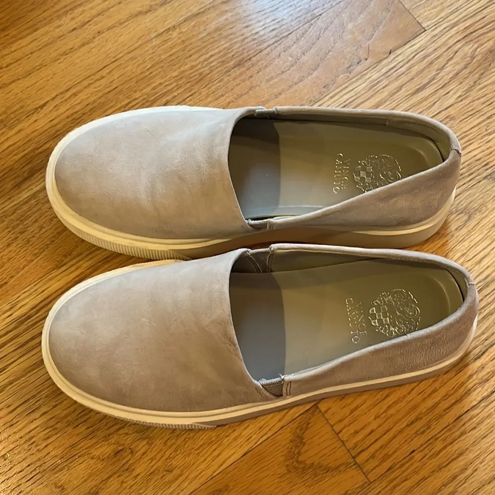 Vince Camuto Abbinna Slip On Wedge Platform Loafer Sneaker-Size 6.5M